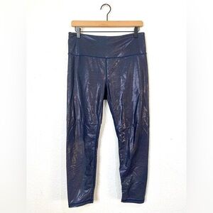 Zyia Twilight Luxe High Rise 7/8 Tights Size 14-16